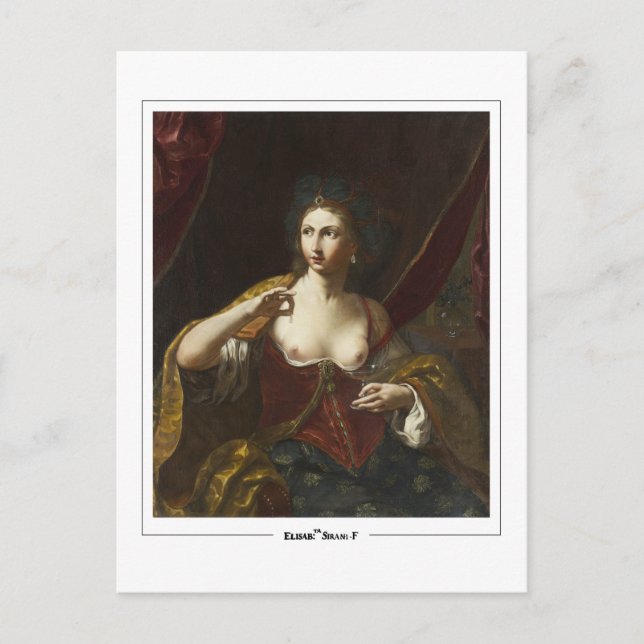Elisabetta Sirani #7 - Postal Bella Artes (Anverso)