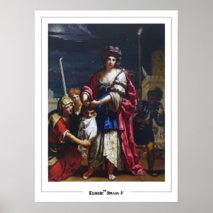 Elisabetta Sirani Zedign cartel de arte #10