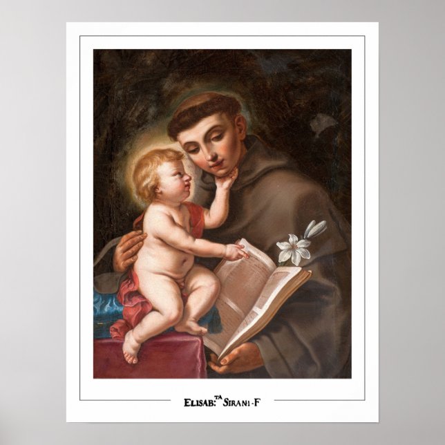 Elisabetta Sirani Zedign cartel de arte #11 (Frente)