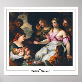 Elisabetta Sirani Zedign Poster de arte #4