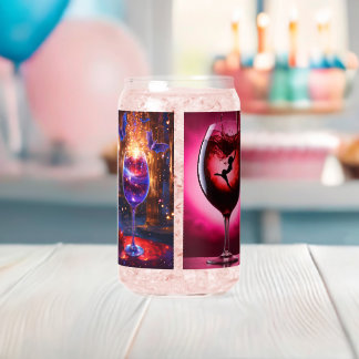 "Elixir de elegancia: Un vaso de refinamiento"