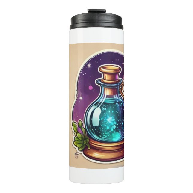 Elixir encantado: Botella de poción espumosa (Anverso)