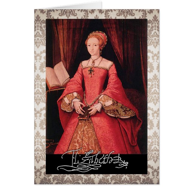 Elizabeth I como princesa (Frente)