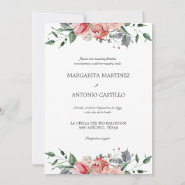 Elizabeth Invitaciones de Boda Elegantes Boda