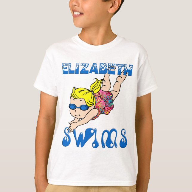 Elizabeth nada la camiseta (Anverso)