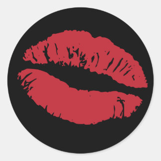 Elizabeth TailHer - Pegatinas Lip (espalda negra)