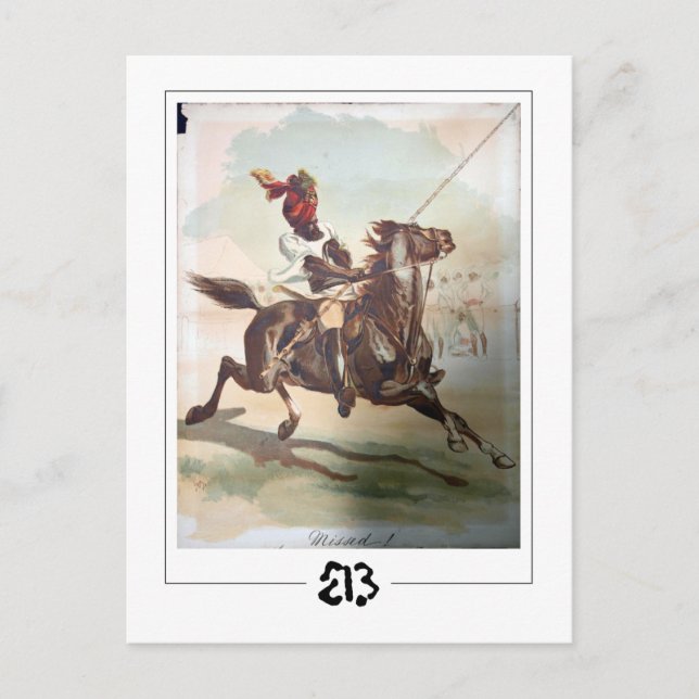Elizabeth Thompson #1 - Tarjeta postal de arte fin (Anverso)