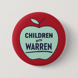 Elizabeth Warren - Botón Niños con Warren