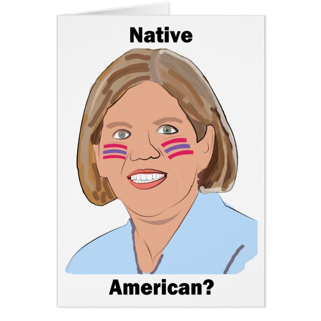 ¿Elizabeth Warren - nativo americano? (Frente)
