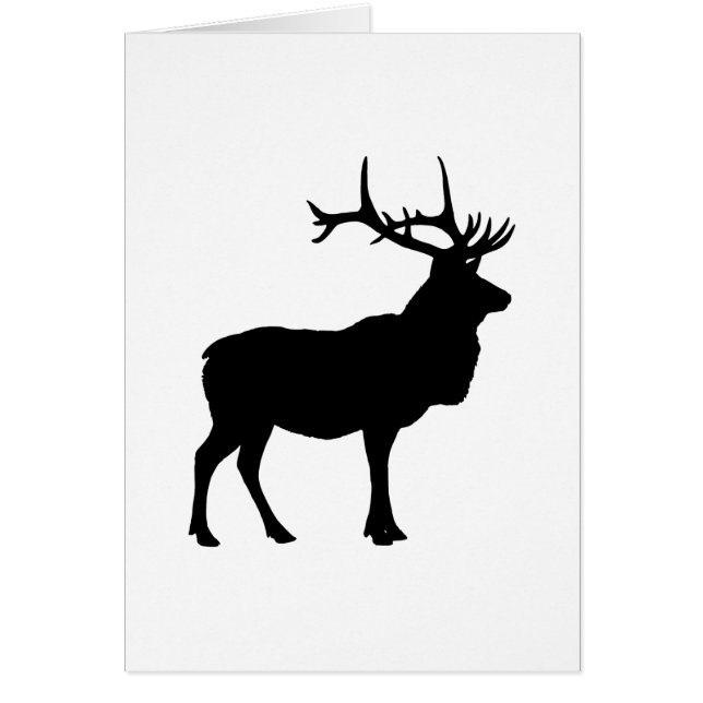 Elk Silhouette (Frente)