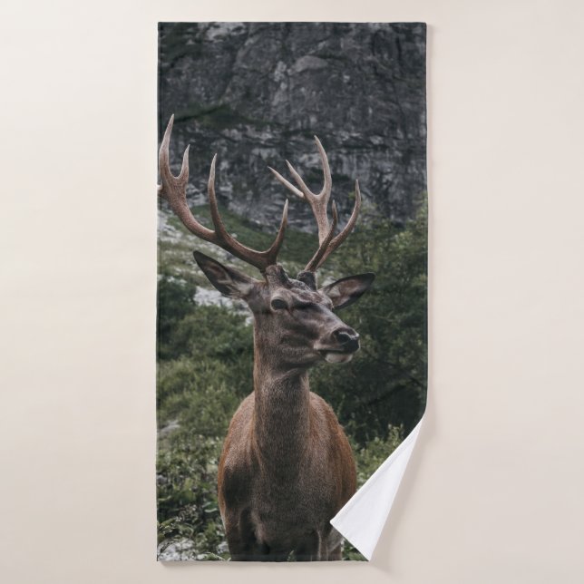 ELK STACK DEER (Toalla de baño)
