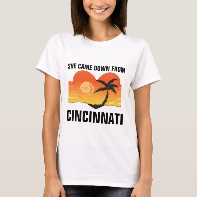 ELLA CAYÓ DE CINCINNATI, camisetas de FLORIDA (Anverso)