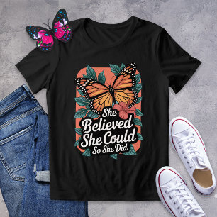 Ella Creía Que Podía Así Que Hizo Camisa
