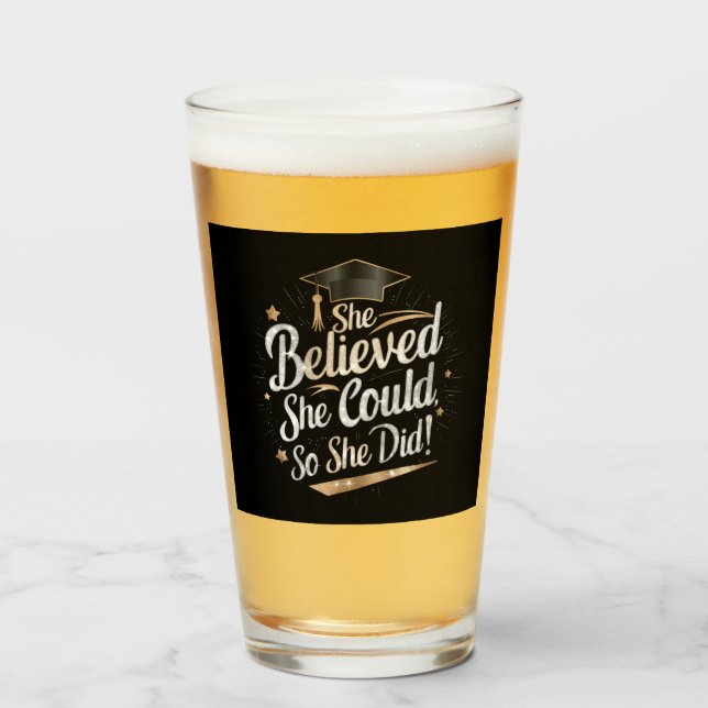 Ella Creía Que Podía Así Que Se Graduó (Anverso (lleno))