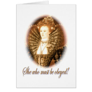 Ella debe ser obedecida