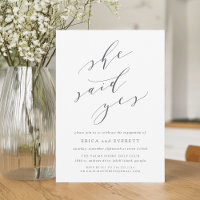 Ella Dijo Que Sí | Invitación de la Parte Contrata