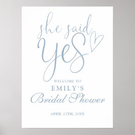 Ella Dijo Que Sí, Señal De Bienvenida De La Ducha 