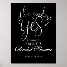 Ella Dijo Que Sí Señal De Bienvenida De La Ducha B