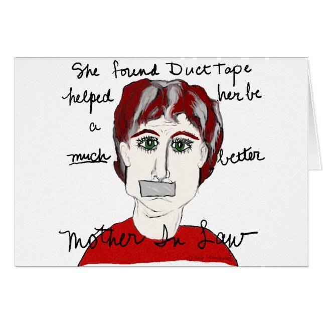 Ella encontró a la cinta aislante… (Anverso (Horizontal))