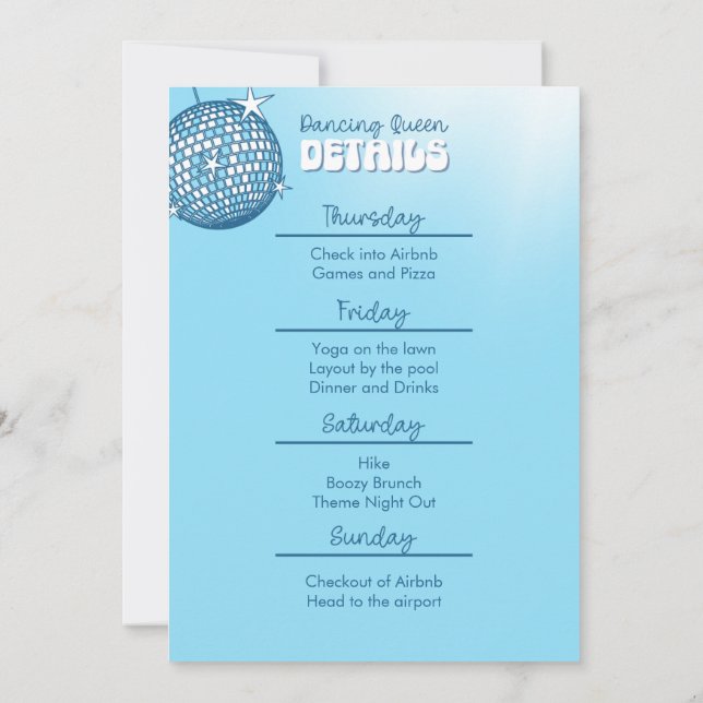 Ella Encontró Su Invitación de Soltera Panal Dulce (Reverso)