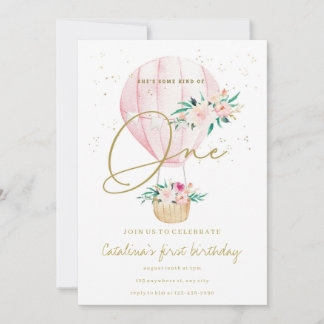 Ella es algún tipo de una invitación | Floral Rosa