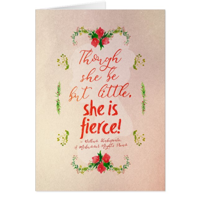 Ella es feroz (Frente)