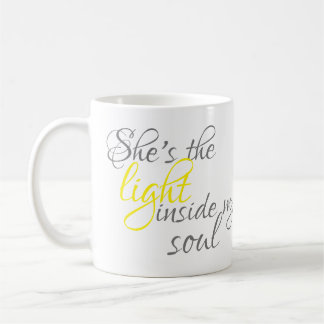 Ella es la luz dentro de mi taza de café Soul