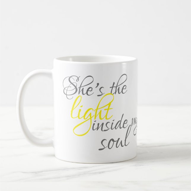 Ella es la luz dentro de mi taza de café Soul (Izquierda)