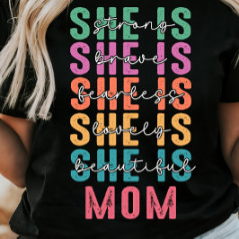 Ella es mamá, camiseta del día de la madre