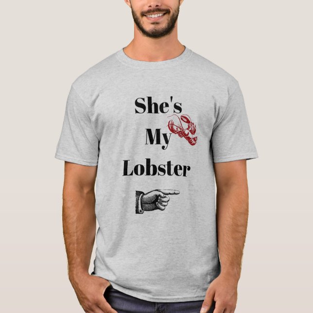 Ella es mi camisa de la langosta (Anverso)