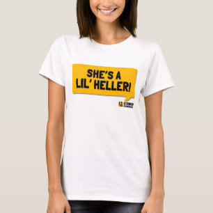 ¡Ella es un Lil Heller! Una camisa de Cornualles