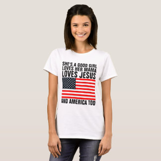 Ella es una buena chica camiseta vintage