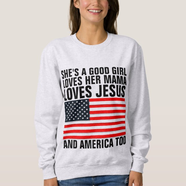 ELLA ES UNA BUENA CHICA, Camisetas Cristianas (Anverso)