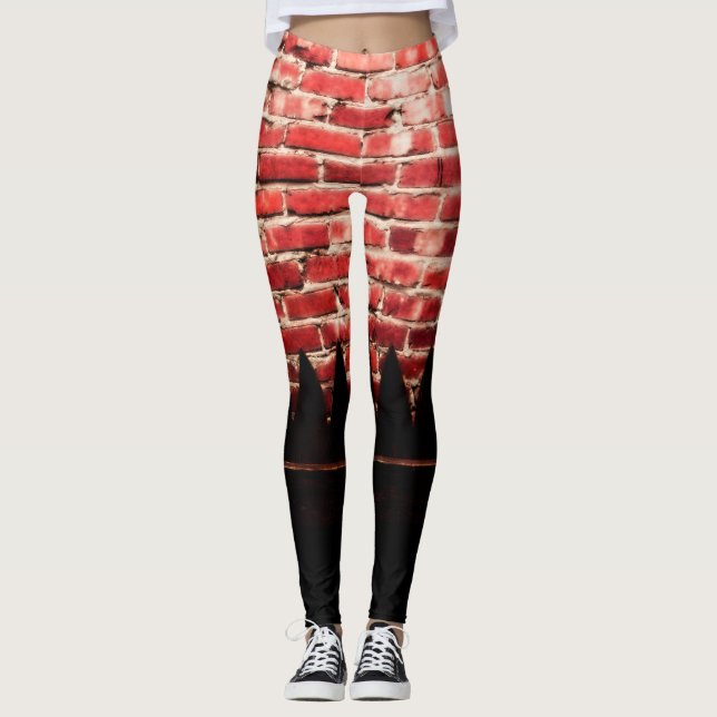 Ella es una Leggings de Casa de Ladrillo (Anverso)