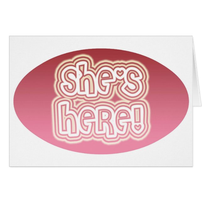 Ella está aquí (Anverso (Horizontal))