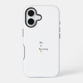 Ella Está Floreciendo Funda para iPhone 16
