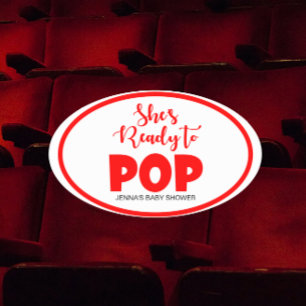 Ella está lista para atraer Pegatinas personalizad