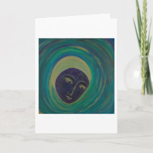 "Ella oye tarjeta de felicitación de nuestros