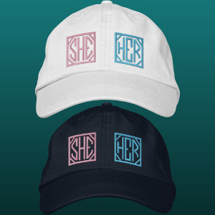 Ella pronuncia género Gorra bordada