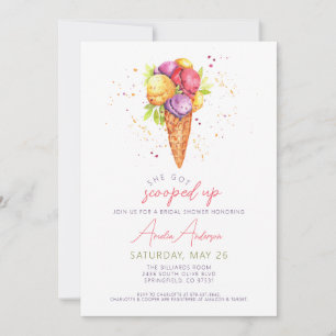 Ella Recibió Invitación De Ducha De Novias.