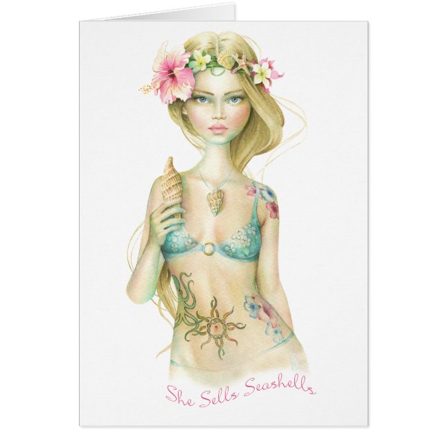 Ella vende cáscaras del mar (Frente)