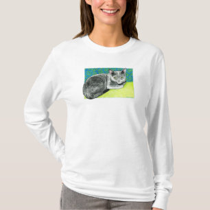 Elle la camiseta del gato de Korat