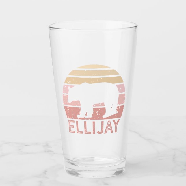 Ellijay Oso Retro de Georgia (Anverso)