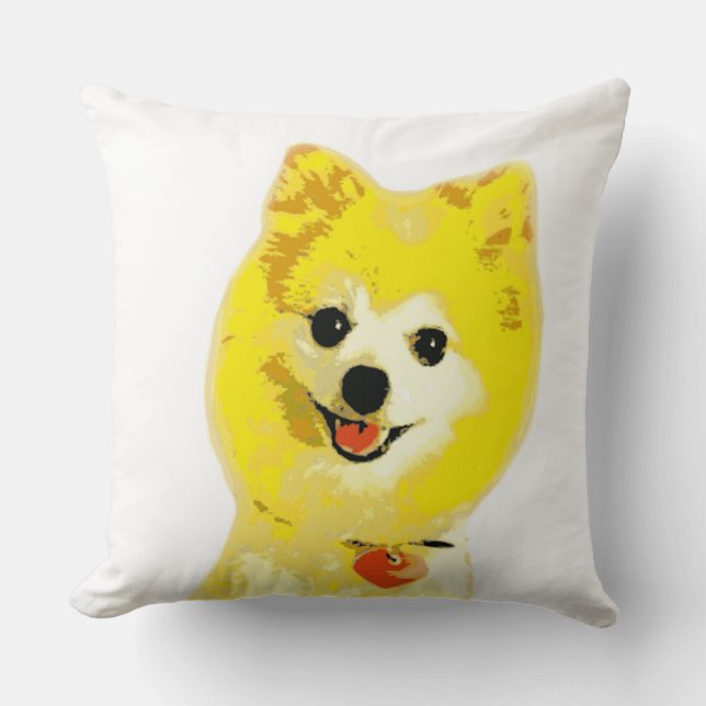 *Elliott, la otra almohada de Pomeranian* (Anverso)