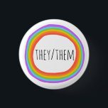 ELLOS/ELLOS Pronuncian el colorido botón Círculo A<br><div class="desc">Decora tu ropa con este botón de arte genial. ¡Hace un gran regalo! Puede personalizar y agregar texto también. Revisa mi tienda por muchos más colores y patrones! Hazme saber si también te gustaría algo personalizado.</div>
