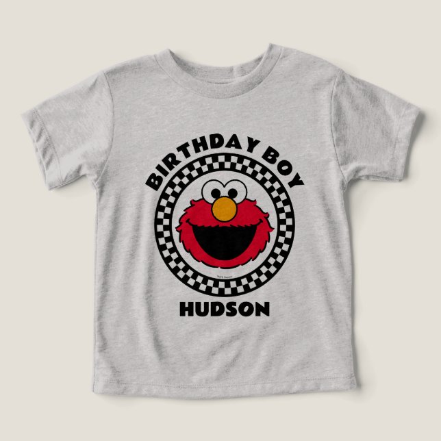 Elmo Cuadros de Cumpleaños de Barrio Sésamo (Diseño delantero )