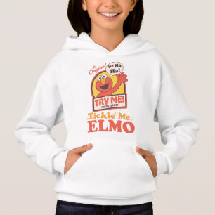 Elmo Retro Gráfico Agitando Me Hace Cosquillas