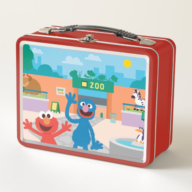 Elmo y Grover | Zoo Scene (Anverso)