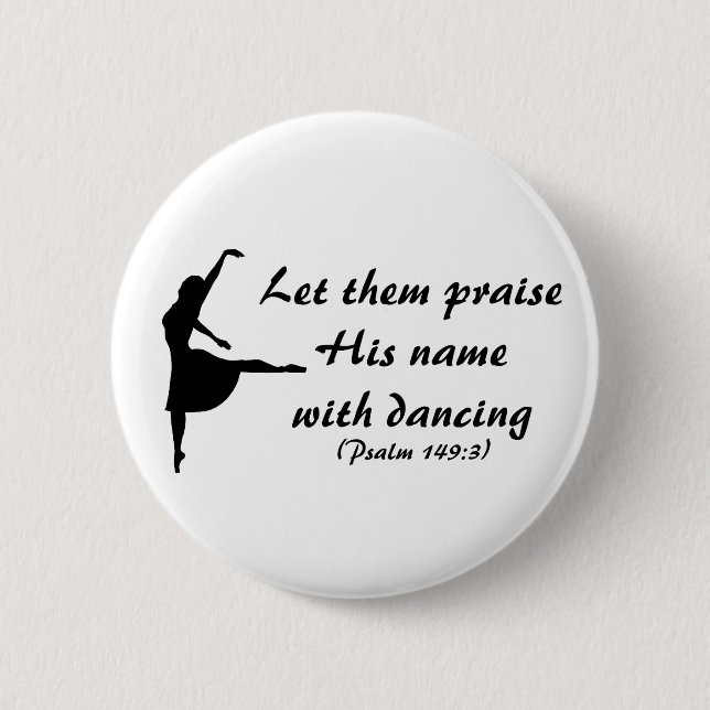 Elogiarlo Con Un Botón De Baile (Anverso)