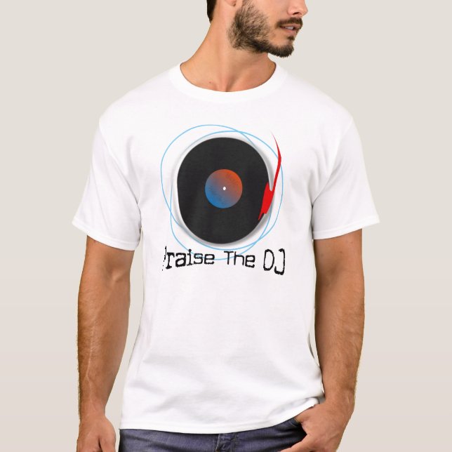 Elogie a DJ, camiseta (Anverso)